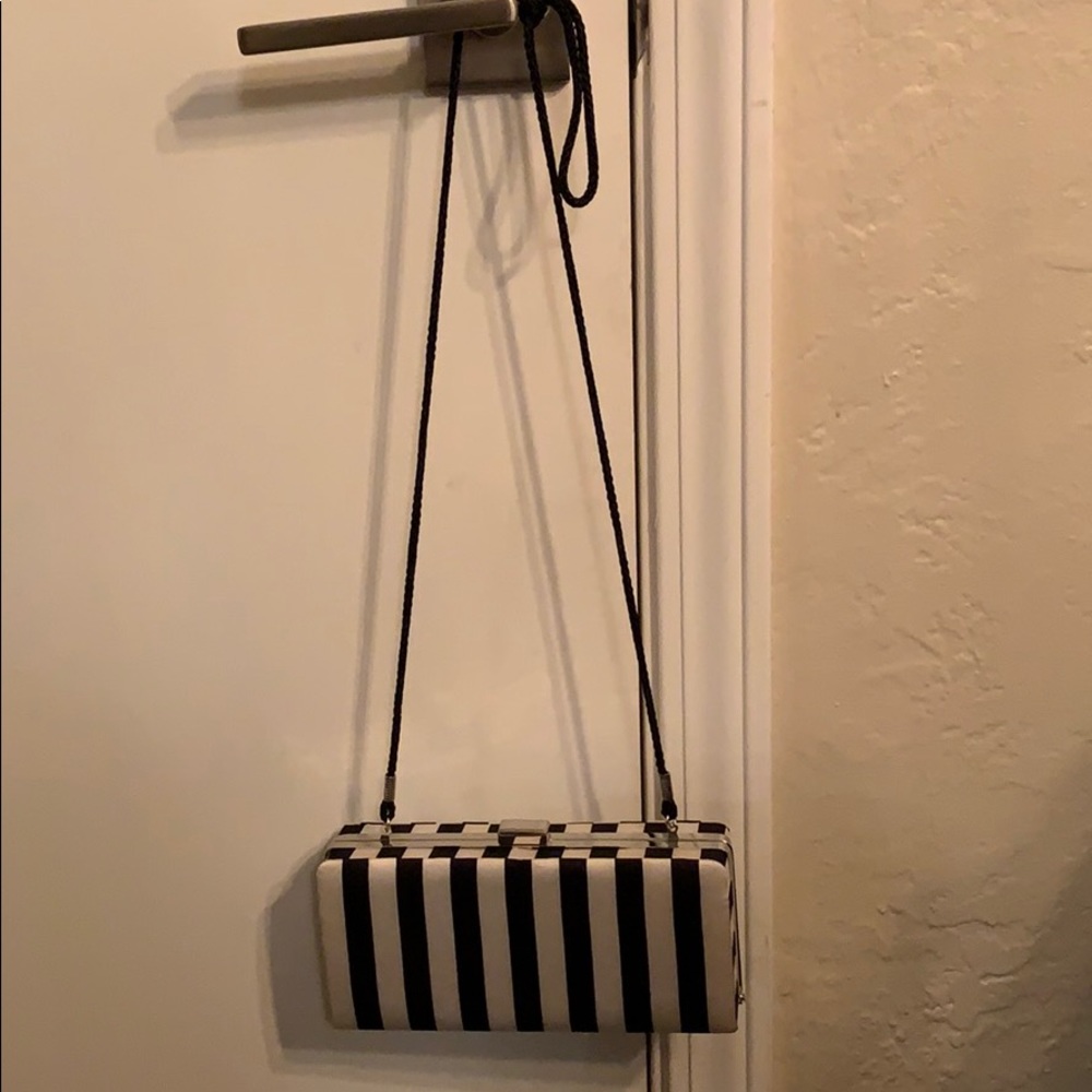 Small striped purse